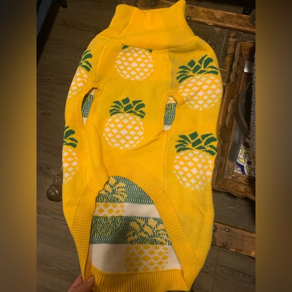 Pineapple Dog Sweater Spark Paws 3XL - Picture 2 of 4